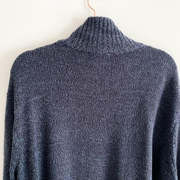 Vintage Arnold Palmer Men’s Wool Blend Full Zip Knit Cardigan, Navy Blue, Size M - Picture 5 of 5